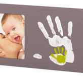 Baby Art Duo Paint Print Frame (Taupe)